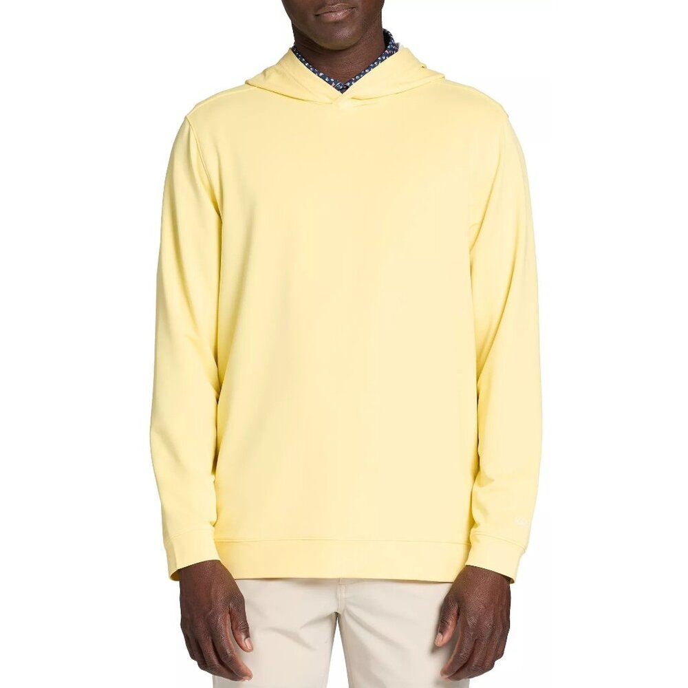 Walter Hagen Yellow Long Sleeve Hooded Shirt